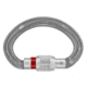 Petzl Omni Screw-Lock Carabiner, Gray, M037AA00