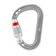 Petzl Rocha Screw-Lock Carabiner, Light Gray, M027AA01