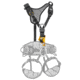 Petzl Top Croll Chest Harness, Black/Yellow, Small, C081BA00