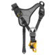 Petzl Top Croll Chest Harness, Black/Yellow, Small, C081BA00