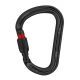 Petzl William Carabiner, Black, Screw-Lock, M36A SLN