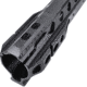 Phase 5 Weapon Systems Inc 13in Lo-Pro Slope Nose Free Float Quad Rail, Black, LPSN13