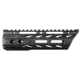 Phase 5 Weapon Systems Inc 7.5 Inch Lo-Pro Slope Nose Free Float MLOK Rail, Steel Barrel Nut and Mounting Hardware Included, Black, 7.5 Inch, PH5LPSN75MLOK