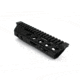 Phase 5 Weapon Systems Inc 7.5 Inch Lo-Pro Slope Nose Free Float MLOK Rail, Steel Barrel Nut and Mounting Hardware Included, Black, 7.5 Inch, PH5LPSN75MLOK