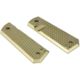 Phase 5 Weapon Systems Inc Brass 1911 Pistol Grips, Diamond Pattern, Brass, 1911 Grip-BrassDiamond