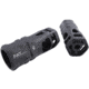 Phase 5 Weapon Systems Inc Fatman Hex Brake, 9mm / 7.62x39 / 6.8mm - 1/2 - 28 TPI, Black, FATman-1/2-28 9mm