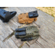 PHLster Floodlight OWB Holster, X300, Ambidextrous, Tan, Standard, 56