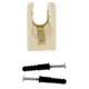 Phoenix Faucets By Valterra 3 Position Handheld Shower Bracket, Biscuit, PF276006