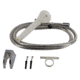 Phoenix Faucets By Valterra Single-Function Handheld Shower Kit With 60 Metal Hose And Trickle Shut-Off, White, PF276028