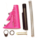 Phoenix Technology Stock Kit, AR-15, 6-Position Adjustable, Commercial Spec, Buffer/Buffer Tube/Buffer Spring/Castle Nut/Retainer Ring, Pink, AR15K-P
