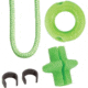 Pine Ridge Archery Hunters Combo Pack, 3/16in, Lime Green, 2598-LG