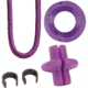 Pine Ridge Archery Hunters Combo Pack, 3/16in, Purple, 2598-PR