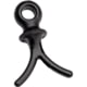 Pine Ridge Archery Wishbone Dampener 100 Pk, Black, 2725-BK100