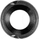 Pine Ridge Feather Peep Sight 1/4'' Black 1ea