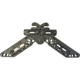 Pine Ridge Archery Kwik Stand In-Line Bow Support, Black, 2564-BK