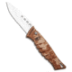 Piranha Piranha Amazon Automatic Knife Desert Camo Aluminum 3.45" Polished Plain, Tan, 154CM, adult, BHQ-17009