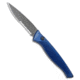 Piranha Piranha DNA Automatic Knife Blue Marble Tactical 3.25" Black Serr, Blue, CPM S30V, adult, BHQ-33081