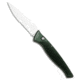 Piranha Piranha DNA Automatic Knife Green Marble 3.25" Mirror Serr, Green, CPM S30V, adult, BHQ-32998