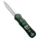 Piranha Piranha Excalibur D/A OTF Automatic Knife Green Aluminum 3.2" SW Serrated, Green, 154CM, adult, BHQ-212517