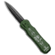 Piranha Piranha Green Excalibur OTF Knife Double Action Automatic 3.2" Black, Green, 154CM, adult, BHQ-1234