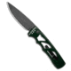 Piranha Piranha MagnaRaptor Automatic Knife Green Aluminum 3.4" Black, Green, CPM MagnaCut, adult, BHQ-218501