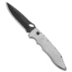 Piranha Piranha Mini Predator Tactical Automatic Knife Silver 3.5" Black , Gray, CPM S30V, adult, BHQ-142360