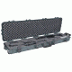 Plano All Weather Double Scoped Gun Case w/Wheels And Pluckable Foam, Green, 108180