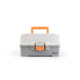 Plano Two-Tray Tackle Box,Light Grey/Dark Grey, P000403