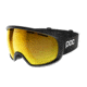 POC Fovea Clarity With Extra Lens Snow Goggles, Uranium Black/Spektris Orange, 40405BKO