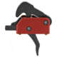 POF USA Standard Two Stage Trigger with KNS Pins, 4.5 lb Pull Weight, Red/Black, 1511