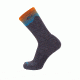 Point 6 37.5 Hiking Peak Medium Crew Men's Socks, Gray, Small 3572-200-05