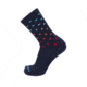 Point 6 Active Dot Fade Ultra Light Crew  Men's Socks, Black, Small 1799-204-06
