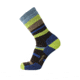 Point 6 Hiking Mixed Stripe Medium Crew  Men's Socks, Chestnut, Medium 2567-203-06