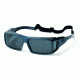 Polaroid Alex SunCovers - Blue, Polar Grey Lenses PDP8041Y