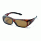 Polaroid Eyewear Avery SunCovers - Brown, Polar Brown Lenses PD8045B