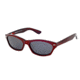 Polaroid Edna Prescription Sunglasses, Black/Red Frame PDP9104Y