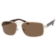 Polaroid X 4316/S Sunglasses X4316S-000U-2P-6015 - B / Gold Frame, Brown Polarized Lenses, Lens Diameter 60mm, Distance Between Lenses 15mm