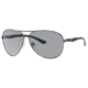 Polaroid X 4411/S Single Vision Prescription Sunglasses X4411S-0S3T-YA-6311 - Frame Color Gunmetal, Lens Diameter 63 mm