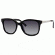 Polaroid X 8407/S Sunglasses X8407S-0KIH-ML-5219 - Black Frame, Gray Gradient Polarized Lenses, Lens Diameter 52mm, Distance Between Lenses 19mm