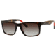 Polaroid X 8422/S Single Vision Prescription Sunglasses X8422S-0086-S7-5718 - Frame Color Dark Havana, Lens Diameter 57 mm