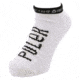 Poler Furry Font Short Socks, White, One Size, 55200244-White-O/S