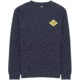 Poler Happy Camper Crew, 2XL, Navy, 212APM2501-Navy-XXL