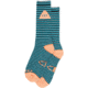 Poler Icon Stripe Socks, Green, One Size, 214ACUSK02-Green-O/S
