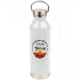 Poler Insulated Water Bottle, White, 221ACM9105-White-O/S