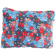 Poler Nod Compressible Pillow-Blue Steel Floral Fantasia