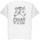 Poler Nowhere T-Shirt, Medium, White, 213APM2006-White-M