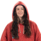 Poler Poncho, Blueberry/Cherry, One Size, 214ACU5601-BlCherry-O/S