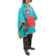 Poler Poncho, Goldenrod/Bluepine, One Size, 214ACU5601-GBluepine-O/S