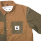 Poler Summit Coverall Coach Jacket, Large, Beige, 55200200-Beige-L
