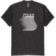 Poler Time Warped T-Shirt, Medium, Graphite Black, 213APM2009-Graphite Black-M